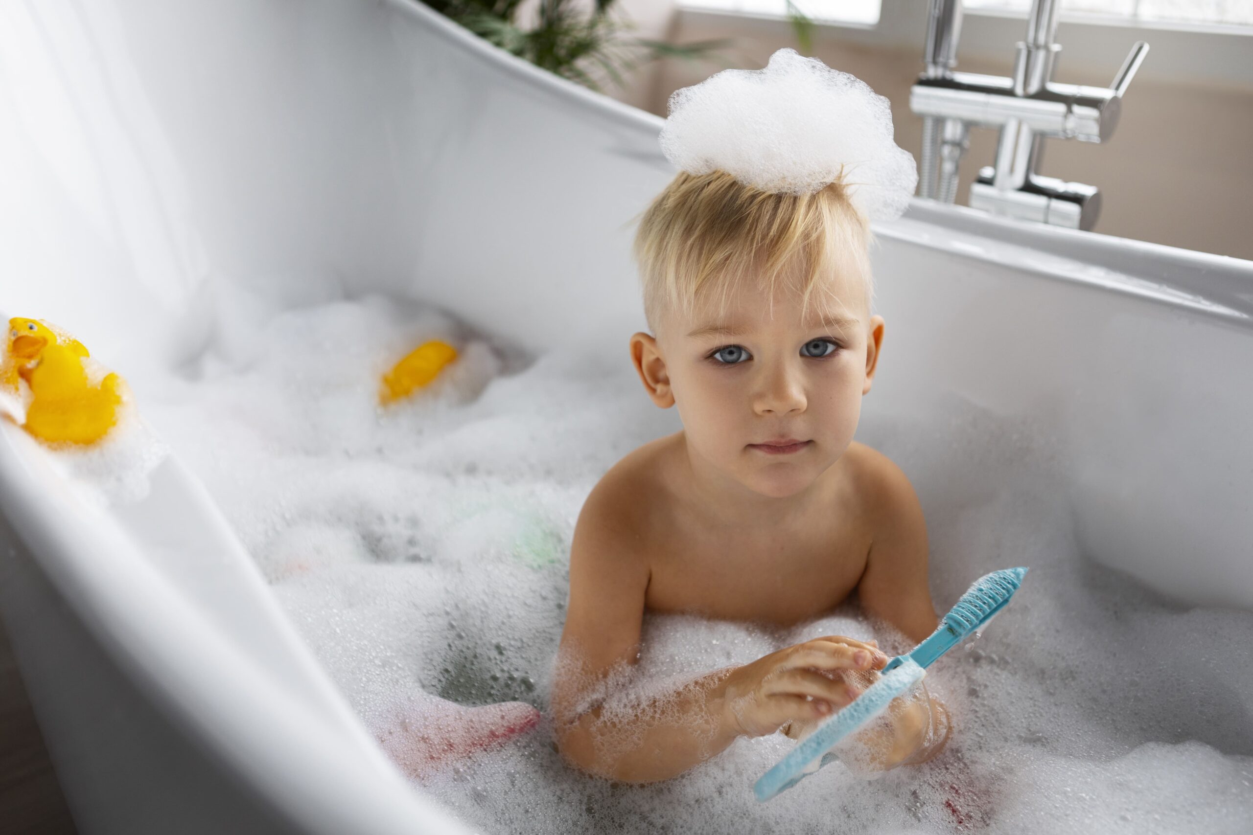 Read more about the article ¿Tu hijo/a no quiere ducharse? Guía práctica para padres y madres