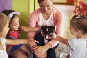 Terapia asistida con animales en psiquiatría infantil